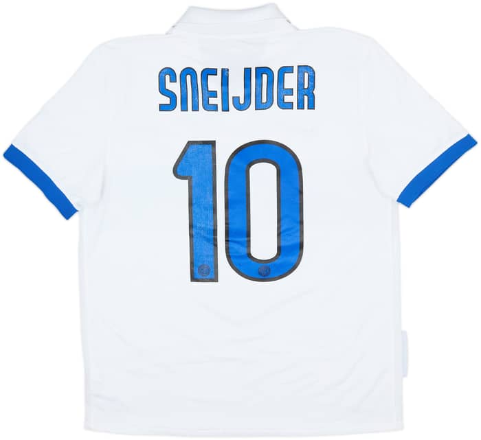 Camiseta de visitante del Inter Milan 2009-10 Sneijder #10 - 5/10 - (L)