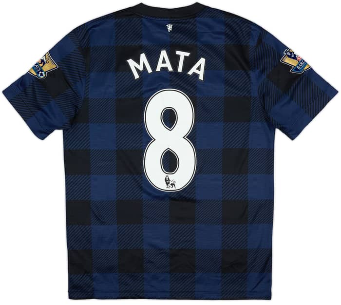 2013-14 Manchester United Away Shirt Mata #8 - 7/10 - (M)
