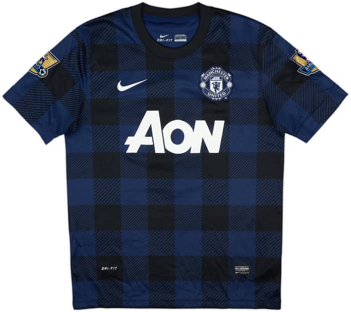 2013-14 Manchester United Away Shirt Mata #8 - 7/10 - (M)