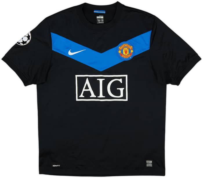 Camiseta de visitante del Manchester United 2009-10 Fletcher #24 - 5/10 - (M)