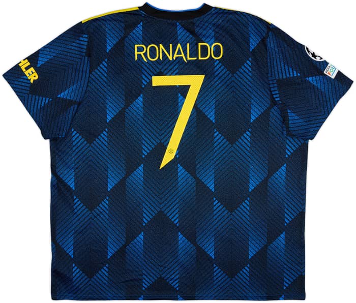 Camiseta de la tercera equipación del Manchester United 2021-22 Ronaldo #7 - 6/10 - (3XL)