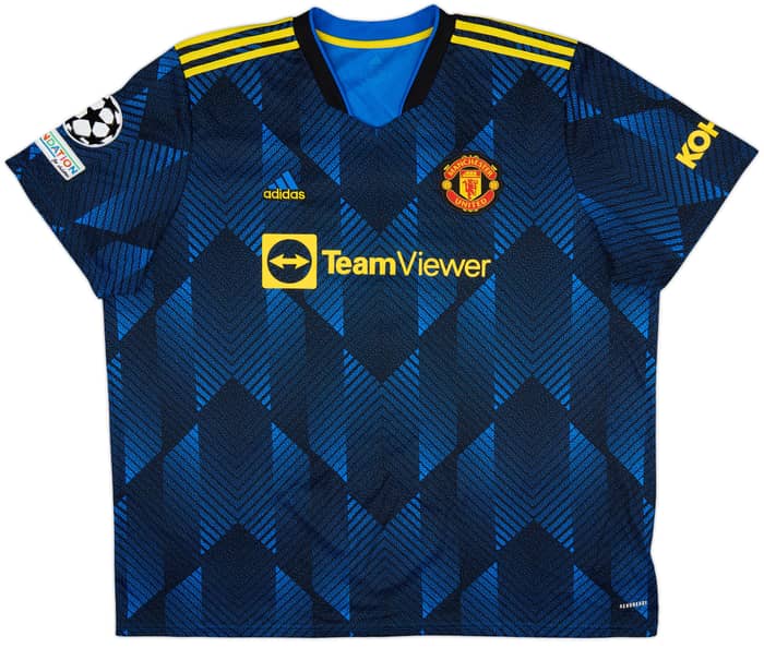 Camiseta de la tercera equipación del Manchester United 2021-22 Ronaldo #7 - 6/10 - (3XL)