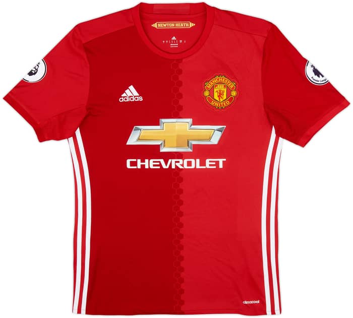 2016-17 Manchester United Home Shirt Ibrahimovic #9 - 6/10 - (S)
