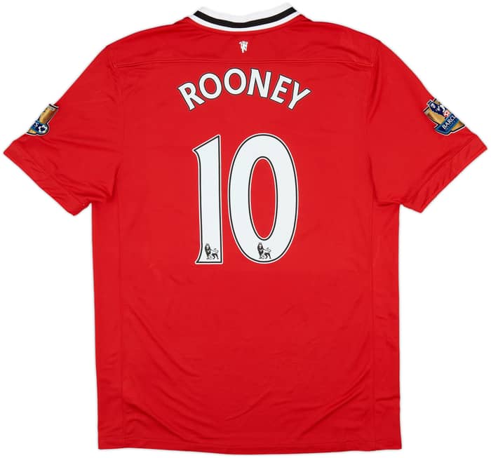 2011-12 Manchester United Home Shirt Rooney #10 - 5/10 - (L)