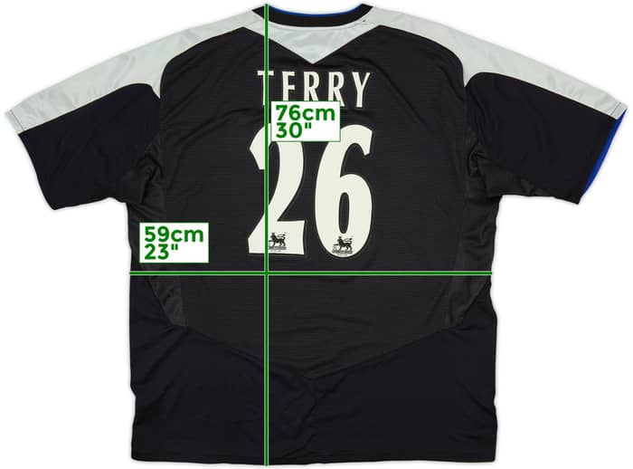 Camiseta de visitante del Chelsea 2004-05 Terry #26 - 5/10 - (XXL)