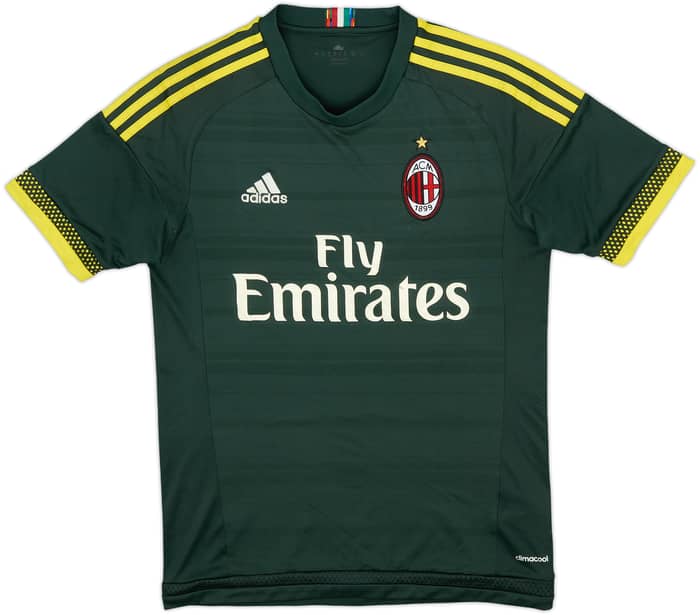 2015-16 AC Milan Third Shirt - 5/10 - (S)