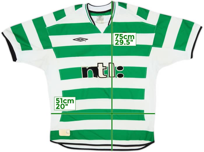 2001-03 Celtic Home Shirt - 4/10 - (L)