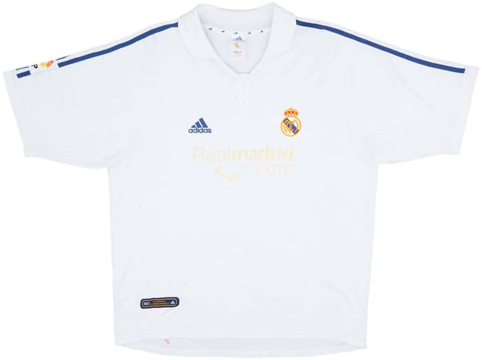 Camiseta de local del Real Madrid 2001 - 3/10 - (XL)