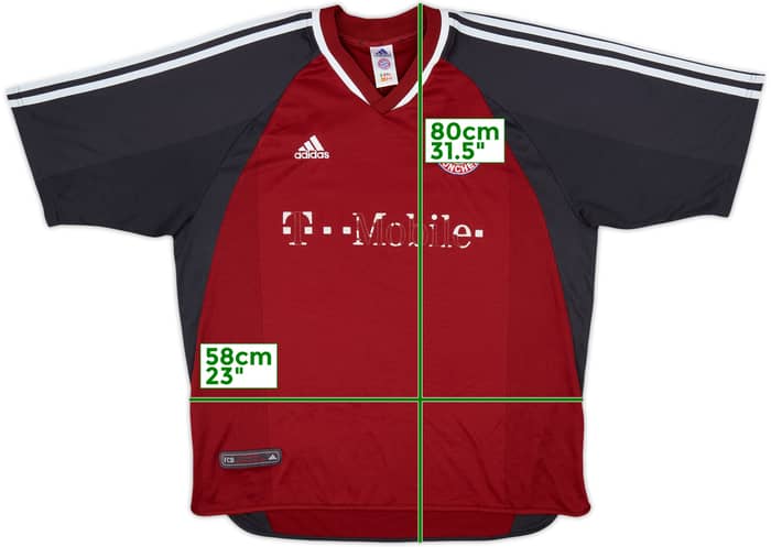 2002-03 Bayern Munich Camiseta Local - 3/10 - (XL)