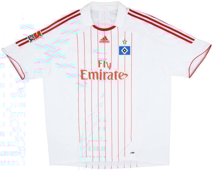 Camiseta de local del Hamburg 2007-08 Van Der Vaart #23 - 4/10 - (3XL)