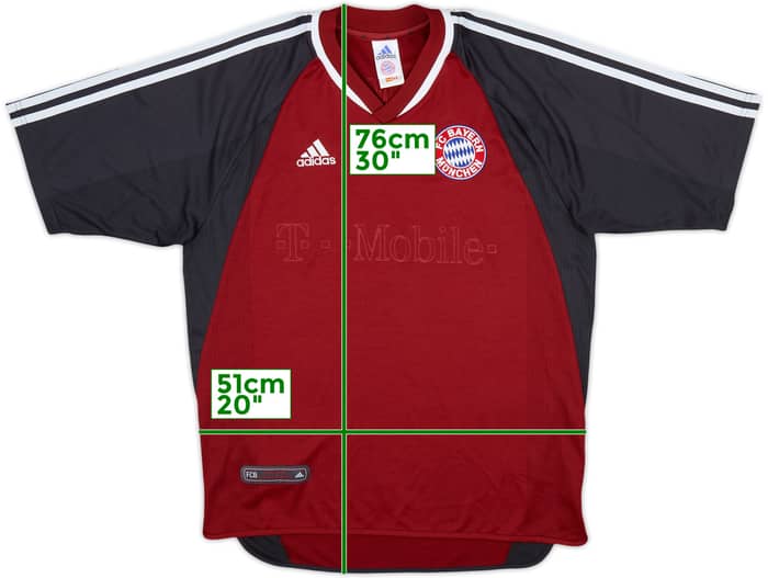 2002-03 Bayern Munich Home Shirt - 3/10 - (M)