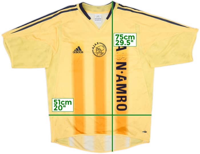 2004-05 Ajax Camiseta Visitante - 3/10 - (M)