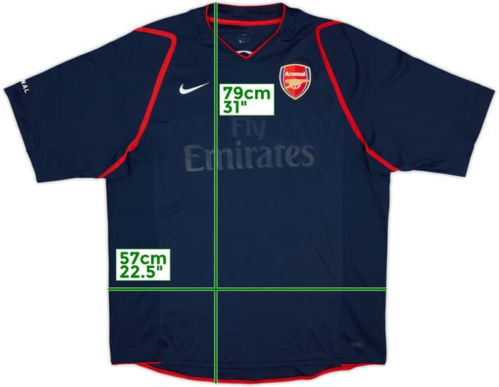 2006-07 Arsenal Nike Training Shirt - 3/10 - (XL)
