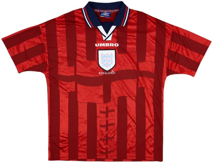 1997-99 England Away Shirt Adams #5 - 9/10 - (L)