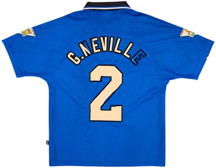 1996-98 Manchester United Third Shirt G.Neville #2 - 4/10 - (M)