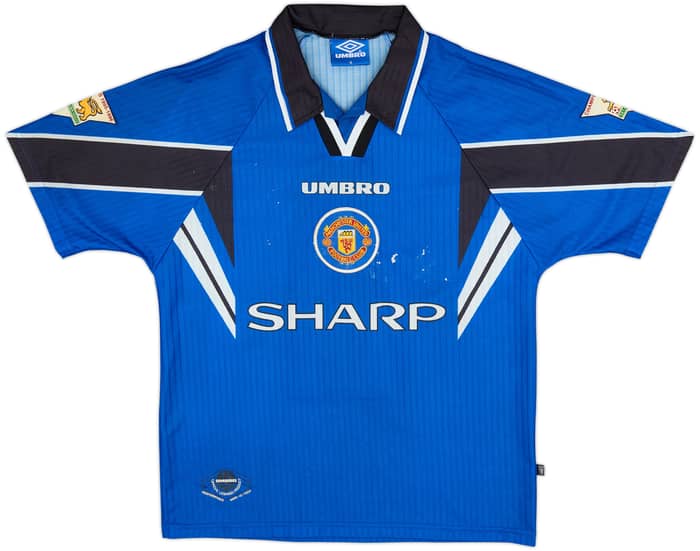 1996-98 Manchester United Third Shirt G.Neville #2 - 4/10 - (M)