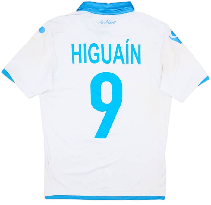 Camiseta de la tercera equipación del Napoli 2014-15 Higuain #9 - 4/10 - (XL)