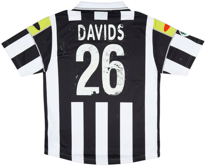 2000-01 Juventus Ciaoweb Home Shirt Davids #26 - 3/10 - (L)