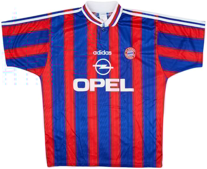 1995-97 Bayern Munich Home Shirt Ziege #17 - 4/10 - (L)