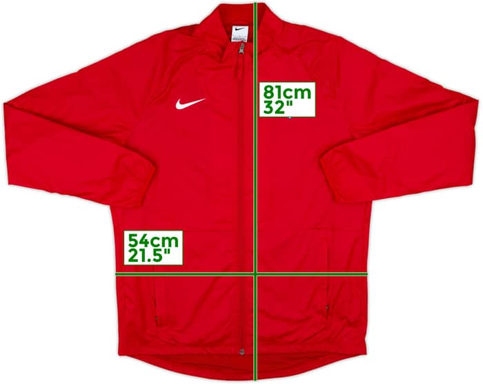 2023-24 Atletico Madrid Nike Track Jacket - 8/10 - (M)