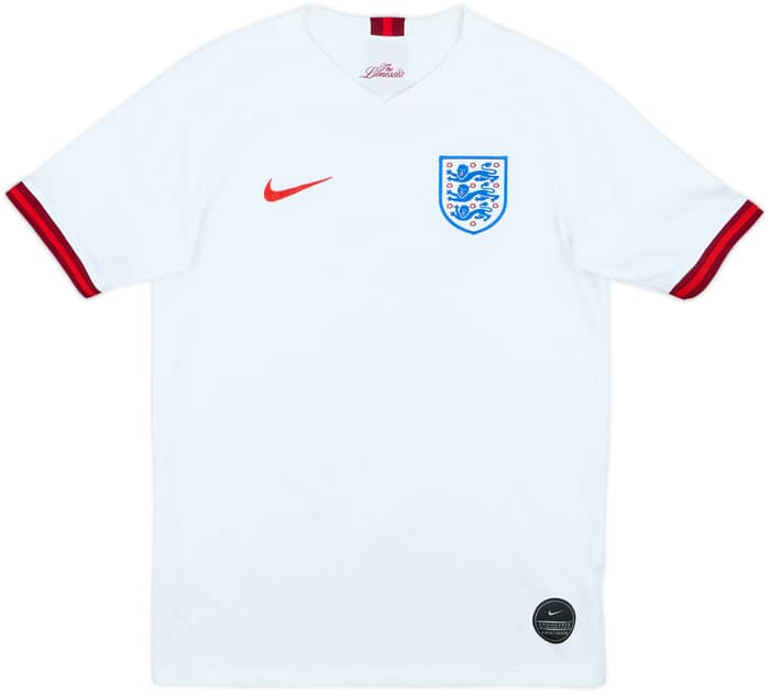 2019 England Lionesses Home Shirt Kane #9 - 6/10 - (L.Boys)