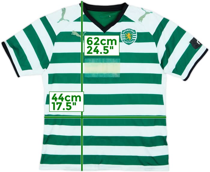 Camiseta de local del Sporting CP 2008-09 - 3/10 - (XL Niños)