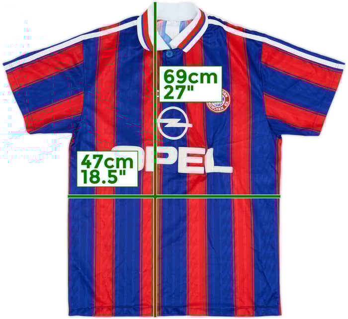 1995-97 Bayern Munich Home Shirt - 5/10 - (S)