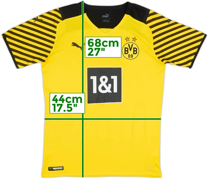 2021-22 Borussia Dortmund Home Shirt - 5/10 - (S)