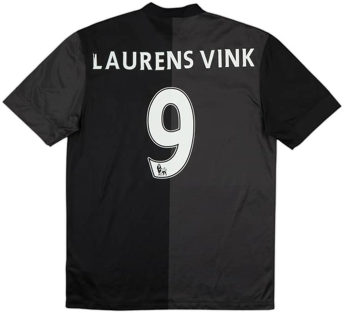 2013-14 Manchester City Away Shirt Laurens Vink #9 - 7/10 - (M)