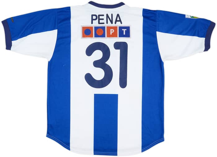 2000-01 Porto Home Shirt Pena #31 - 6/10 - (XL)