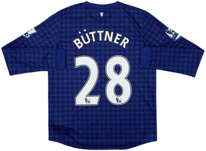 Camiseta de portero del Manchester United 2012-13 Buttner #28 - 6/10 - (Juvenil XL)