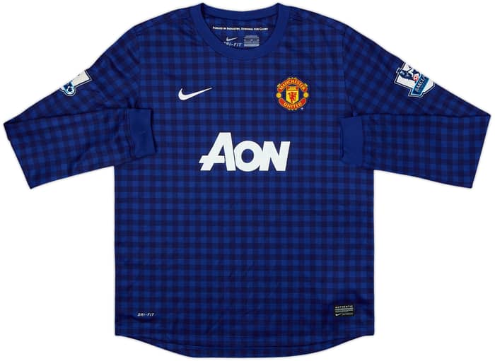 Camiseta de portero del Manchester United 2012-13 Buttner #28 - 6/10 - (Juvenil XL)