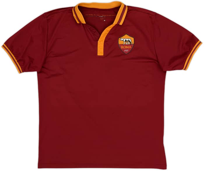 2013-14 Roma Home Shirt Totti #10 - 9/10 - (S)