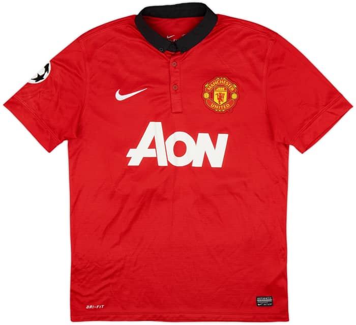 2013-14 Manchester United Home Shirt v.Persie #20 - 5/10 - (M)