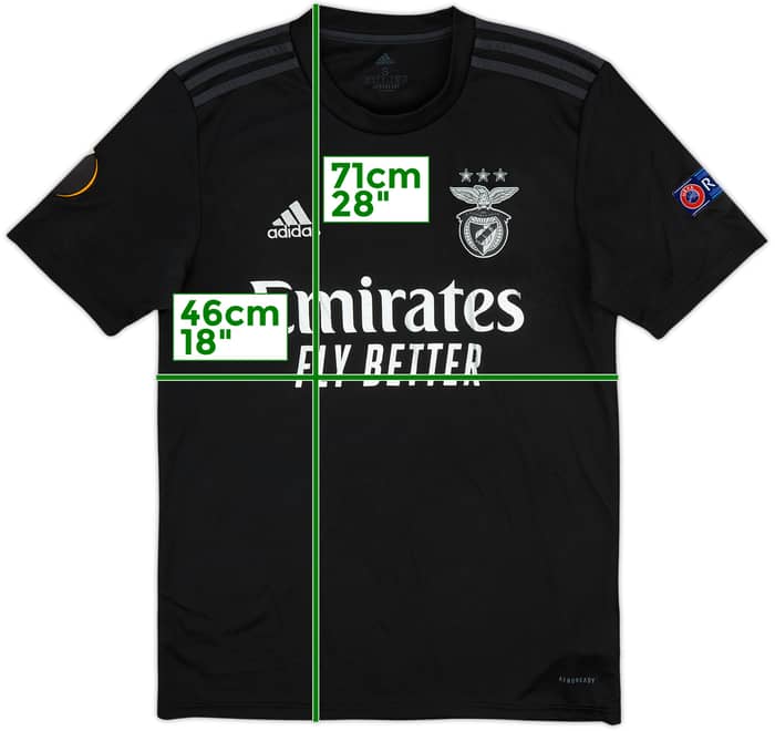 Camiseta de visitante del Benfica 2020-21 - 7/10 - (S)