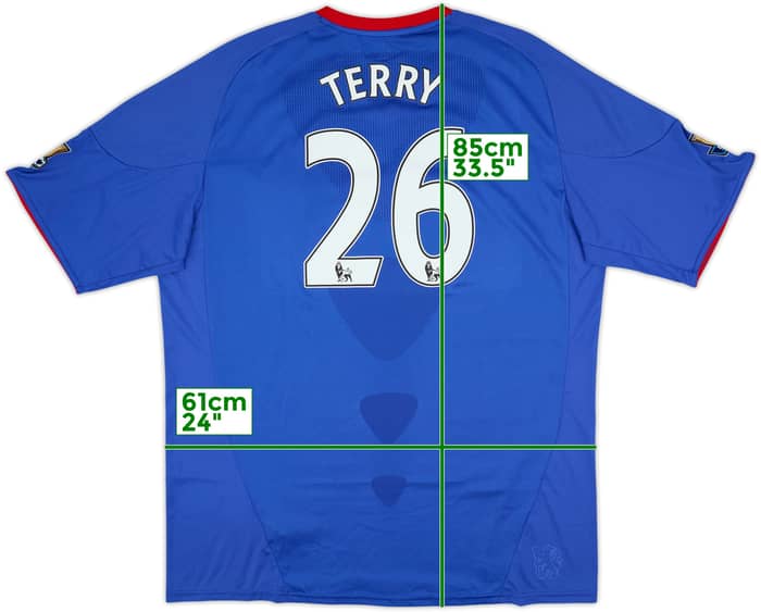 2010-11 Chelsea Home Shirt Terry #26 - 5/10 - (XXL)