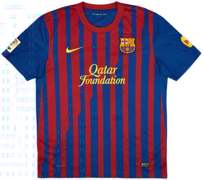 2011-12 Barcelona Home Shirt Pedro #17 - 5/10 - (L)