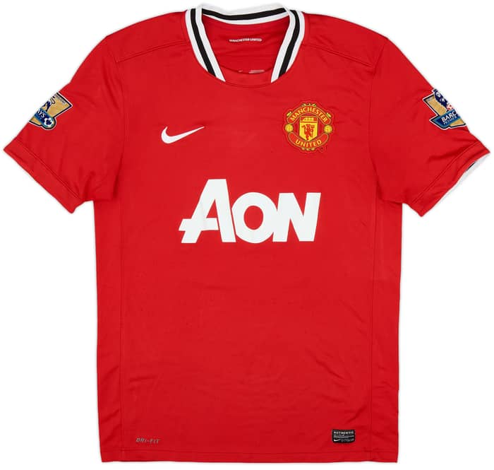 2011-12 Manchester United Home Shirt Chicharito #14 - 5/10 - (M)