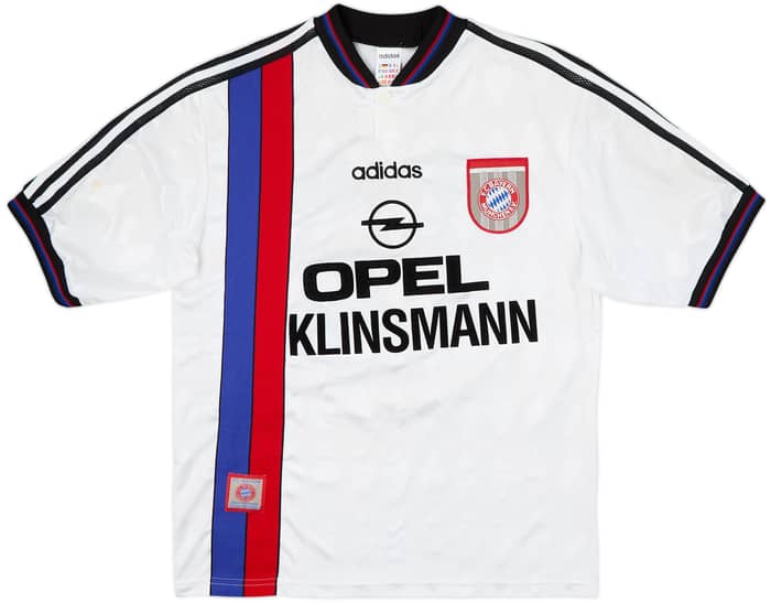 1996-98 Bayern Munich Away Shirt #18 - 8/10 - (M)