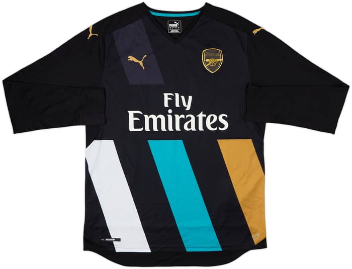 2015-16 Arsenal Third L/S Shirt Ozil #11 - 8/10 - (L)
