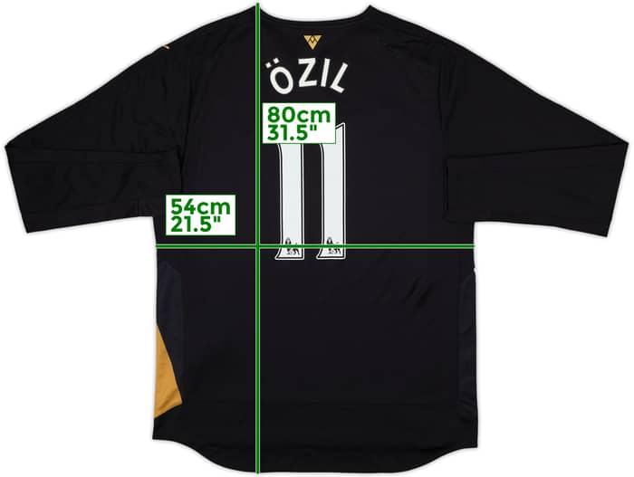 2015-16 Arsenal Third L/S Shirt Ozil #11 - 8/10 - (L)