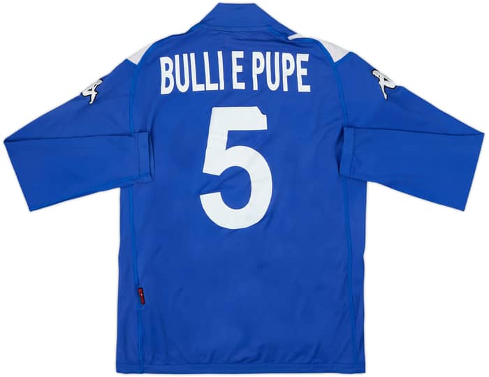 2004-05 Brescia Home L/S Shirt Bulli e Pupe #5 - 5/10 - (L)