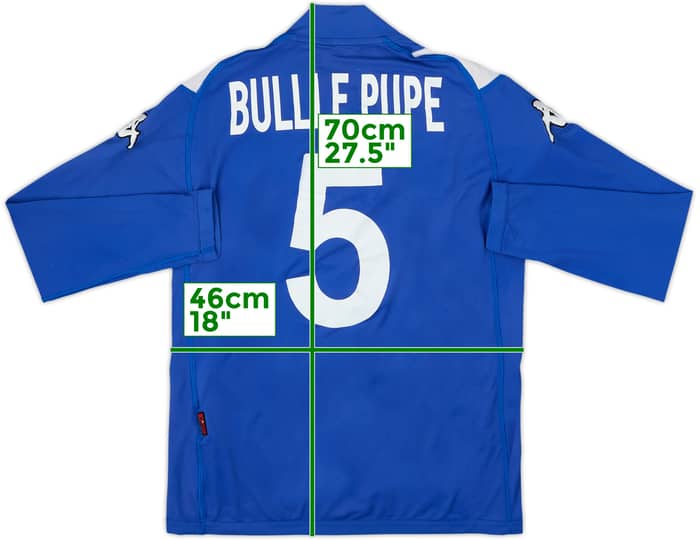 2004-05 Brescia Home L/S Shirt Bulli e Pupe #5 - 5/10 - (L)