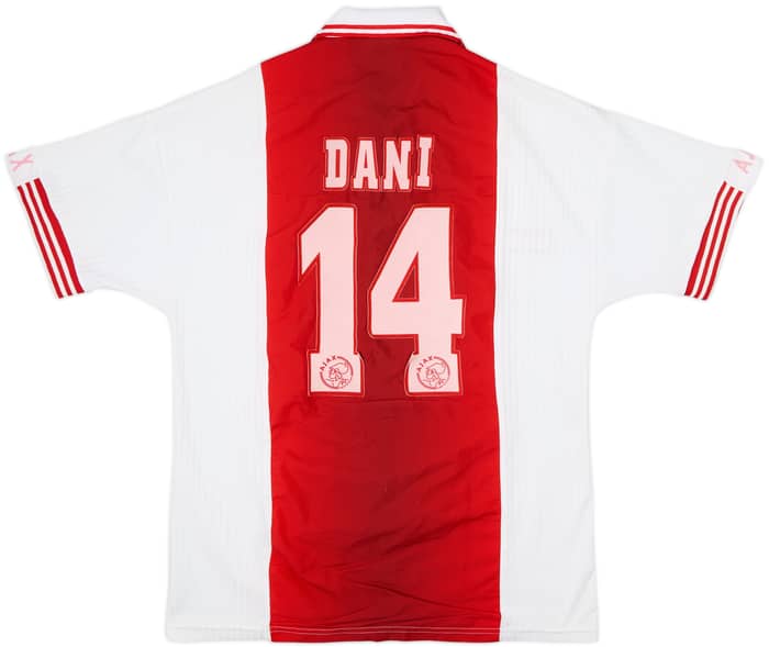 Camiseta de local del Ajax 1997-98 Dani #14 - 7/10 - (M)