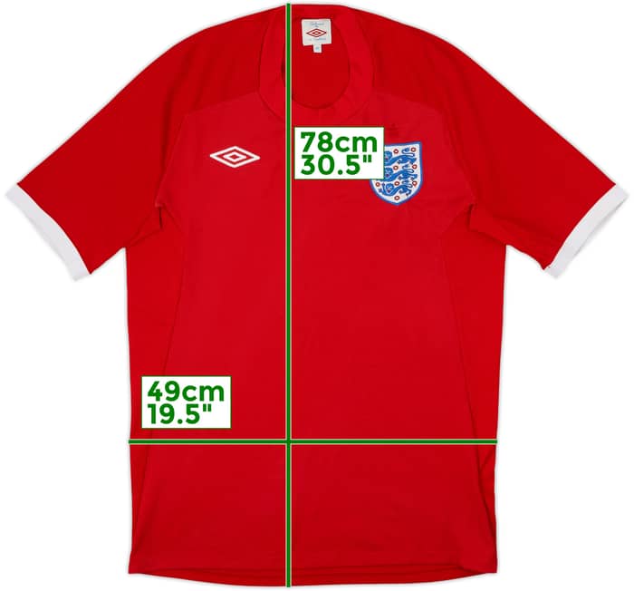 2010-11 England Away Shirt Pedro - 8/10 - (M)