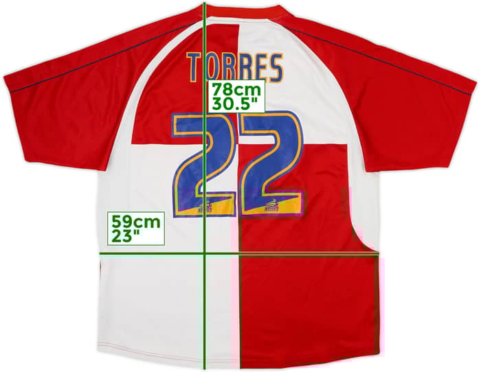 2007-09 Wycombe Wanderers Away Shirt Torres #22 - 7/10 - (XL)