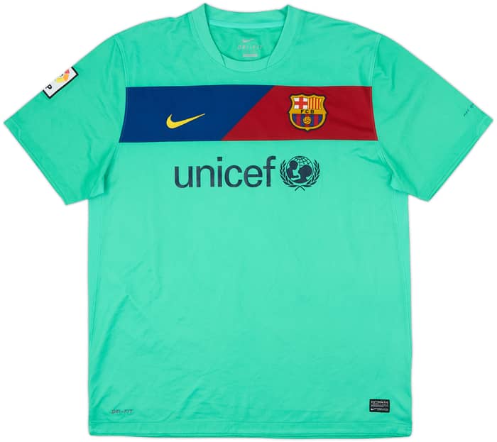 2010-11 Barcelona Away Shirt David Villa #7 - 8/10 - (XL)