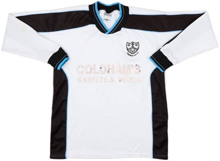 Camiseta de local de manga larga del Cambridge City 2000s #3 - 4/10 - (XL Niños)