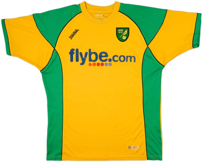 2006-08 Norwich Home Shirt Safri - 4/10 - (L)