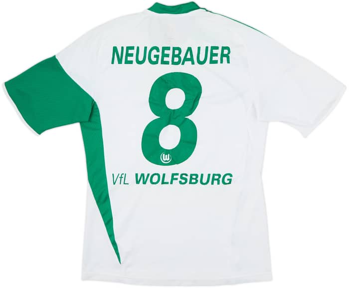 Camiseta de local del Wolfsburg 2009-10 Neugebauer #8 - 6/10 - (S)